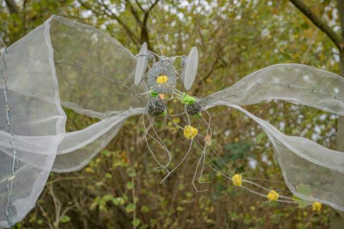 Prototypen Preview „Geniale Insekten – Ein Hilferuf Aus Dem Mikrokosmos!“ Vom Point Of Smile Interdisziplinäre Kunst Und Kultur E.V. Und Der Schreberjugend Niedersachsen Auf Dem Freigelände Der Alten Schule In Bantorf / Barsinghausen.